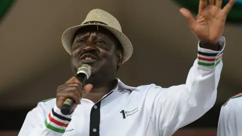 Getty Images Image of Raila Odinga