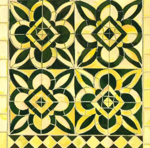 C. Marshall/E. Baker/Southill Estate Reconstructed tile