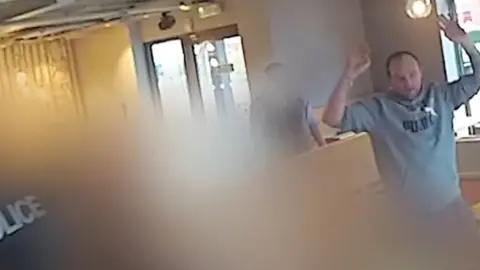 Man arrested in Starbucks
