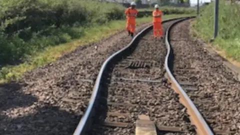 Network Rail Buckled railways