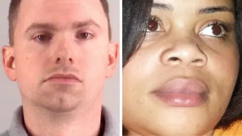 Reuters / Facebook Composite image of Aaron Dean and Atatiana Jefferson