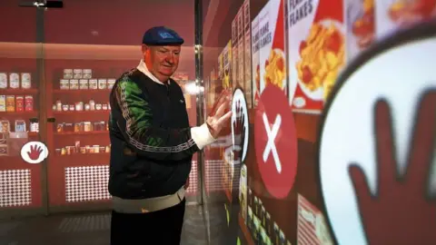 National Museums Liverpool Man in virtual shop