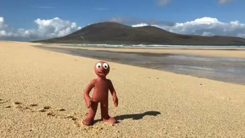Peter Lord Morph at Scarista, Isle of Harris