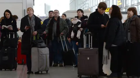 PA People with luggage