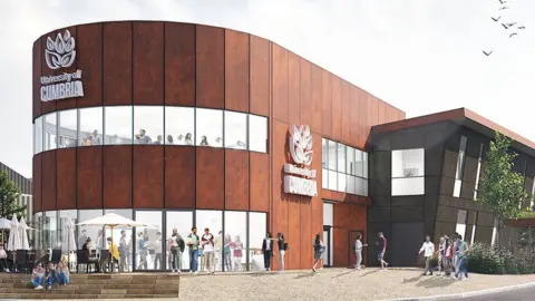 Artist's impression of the Barrow campus