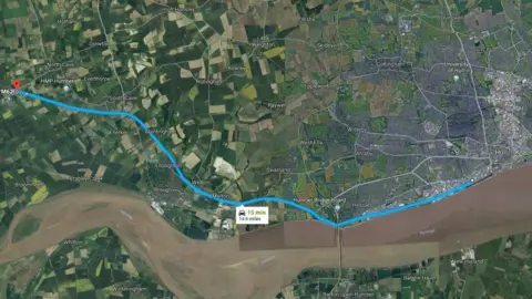 Google A63 between Hull and North Cave