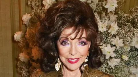 Actress Joan Collins