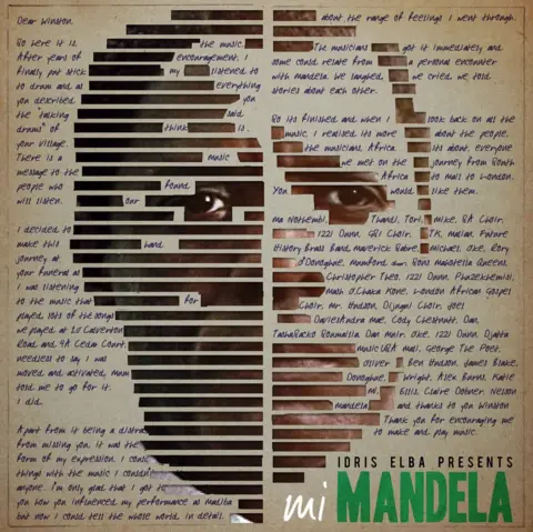 Idris Elba/7wallace/Parlophone Records Mi Mandela album cover