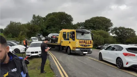 Brecon Beacons National Park Authority Car moved from the Brecon Beacons