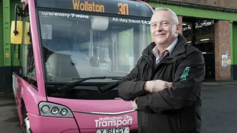 NCT Mark Dawson Nottingham bus