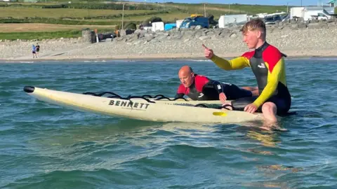 RNLI/Anya Walton Tom and Cai Owen