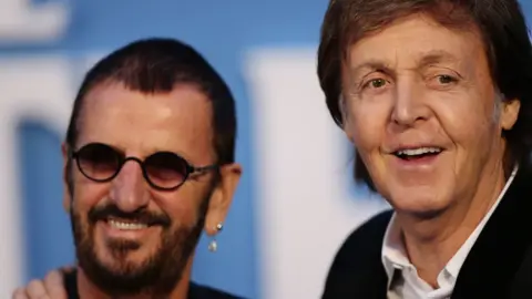 PA Media Sir Ringo Starr and Sir Paul McCartney