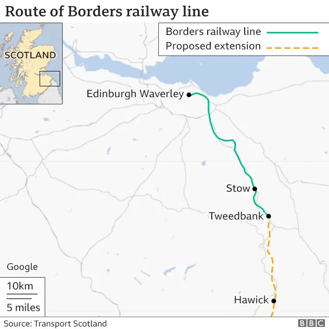 BBC Route map