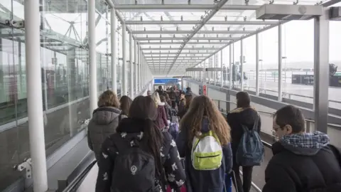 Getty Images Stansted airport