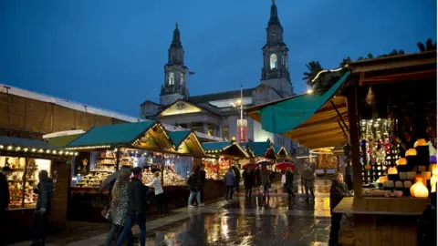 OLI SCARFF/GETTY IMAGES Leeds Christmas Market