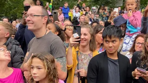 BBC Crowds at the carnival