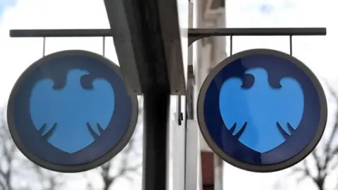 AFP Barclays logo reflected