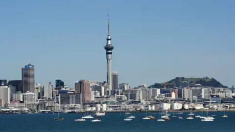 Getty Images Auckland city skyline