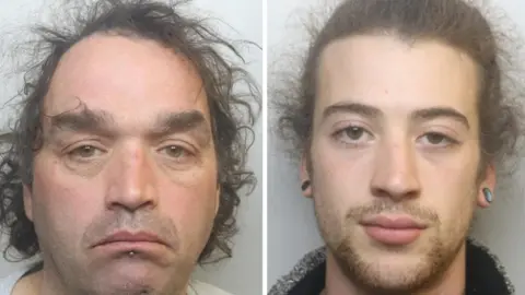 Avon and Somerset Police Shaun Davies and Dylon Dunne custody pictures