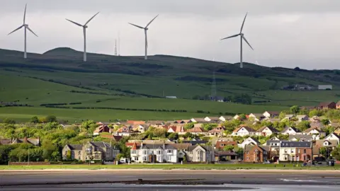 Getty Images Ardrossan wind turbines