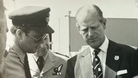 Geoffrey Williams and Prince Philip