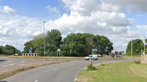 Google Sutterton roundabout