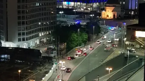 Birmingham city centre streets shut after London attack