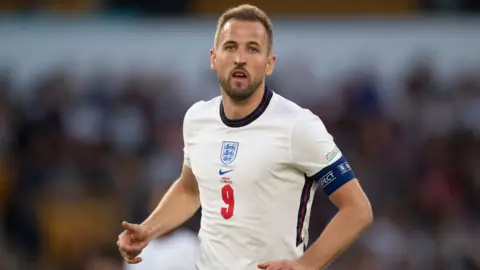 Getty Images England football captain Harry Kane