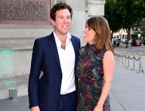 PA Princess Eugenie and Jack Brooksbank