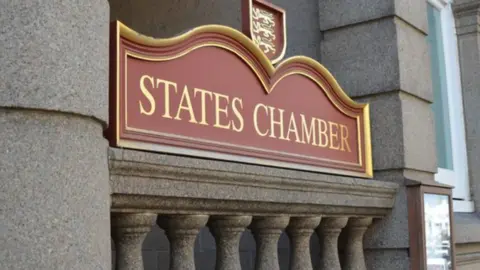 BBC States Chamber sign