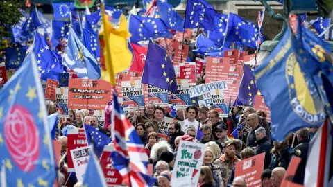 Getty Images Pro-EU march