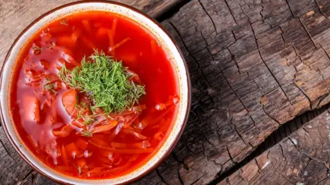 Getty Images Ukrainian traditional borsch