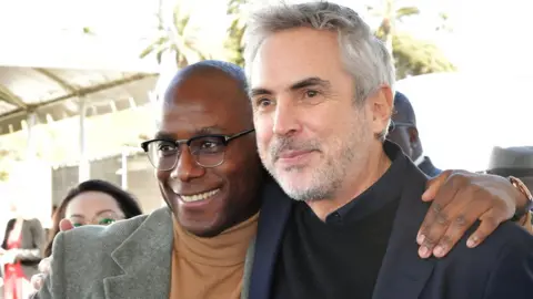 Getty Images Barry Jenkins and Alfonso Cuaron