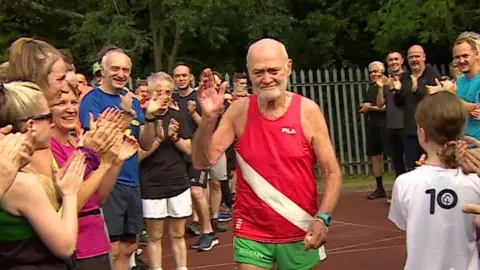 BBC Arthur Walsham receives guard of honour