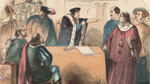 Getty Images Richard III turns on Lord Hastings