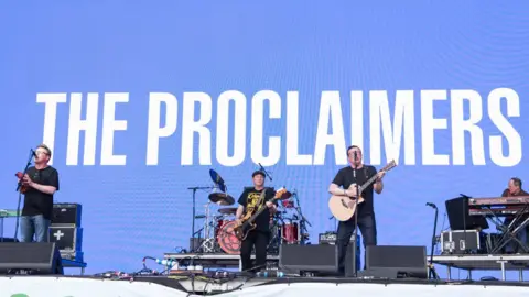 Getty Images The Proclaimers at Glastonbury