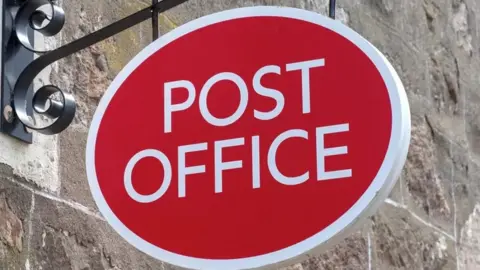 Getty Images Post Office sign