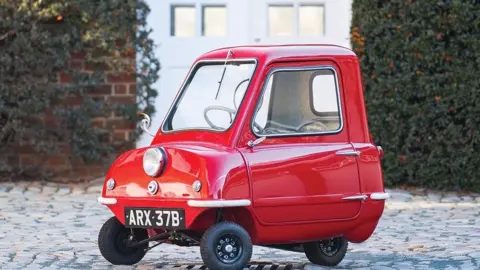 Ben Majors courtesy RM Sotheby’s Peel P50 car courtesy of Sotheby's