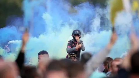 Danny Lawson/PA Wire Young fan