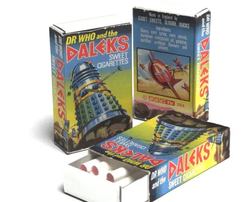 Great British Tuck Shop Dalek sweet cigarettes