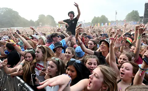 Dave J Hogan/Getty Images Crowds at Latitude Festival 2022