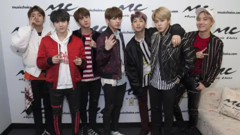 Getty Images Korean boy band BTS