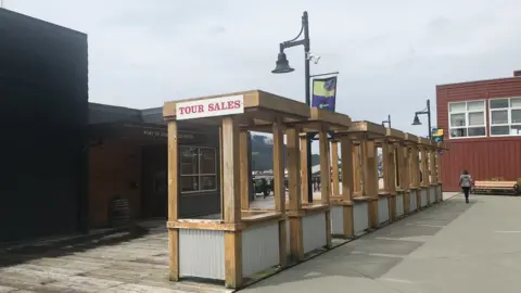 Cruise dock in Juneau