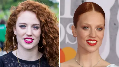 Getty Images Jess Glynne now and then