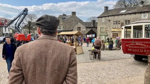 Nicola Rees/BBC Filming in Grassington for All Creatures Great and Small