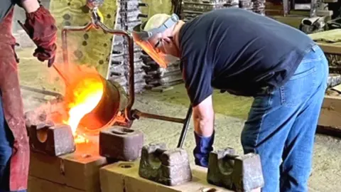 BBC Foundry workers at Archibald Young