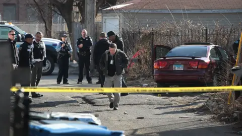 Getty Images Chicago crime scene