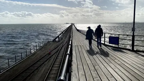 John Fairhall/BBC Southend pier