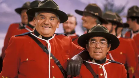 Ronnie Barker and Ronnie Corbett