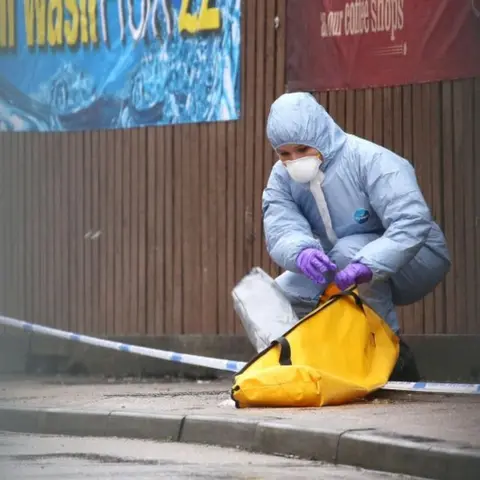 PA Romford crime scene